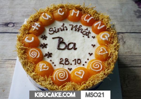 Bánh sinh nhật mặn Ba MS021